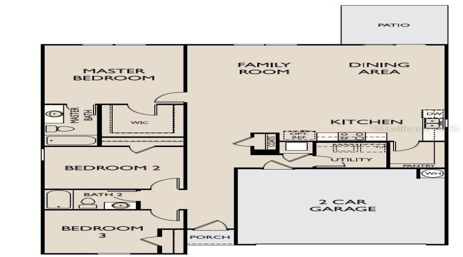 Kissimmee, Florida 34746, 3 Bedroom Bedrooms, ,2 Bathroombathrooms,Residential,For Sale,Grey Hawk,0,Mfrtb8562677