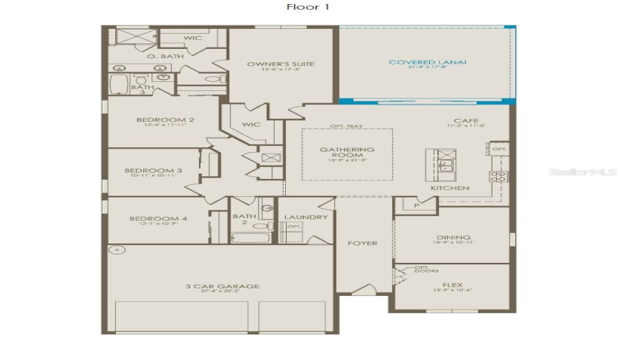Floor Plan - Floor One