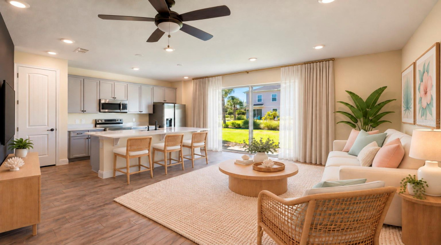 Living Room (Virtually Staged)