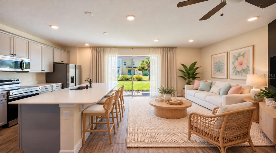 Living Room (Virtually Staged)